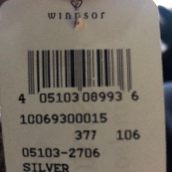 Silver Windsor Party Dress 💗 New With Tags - Picture 4 of 4